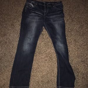 Texas pocketed jeans!